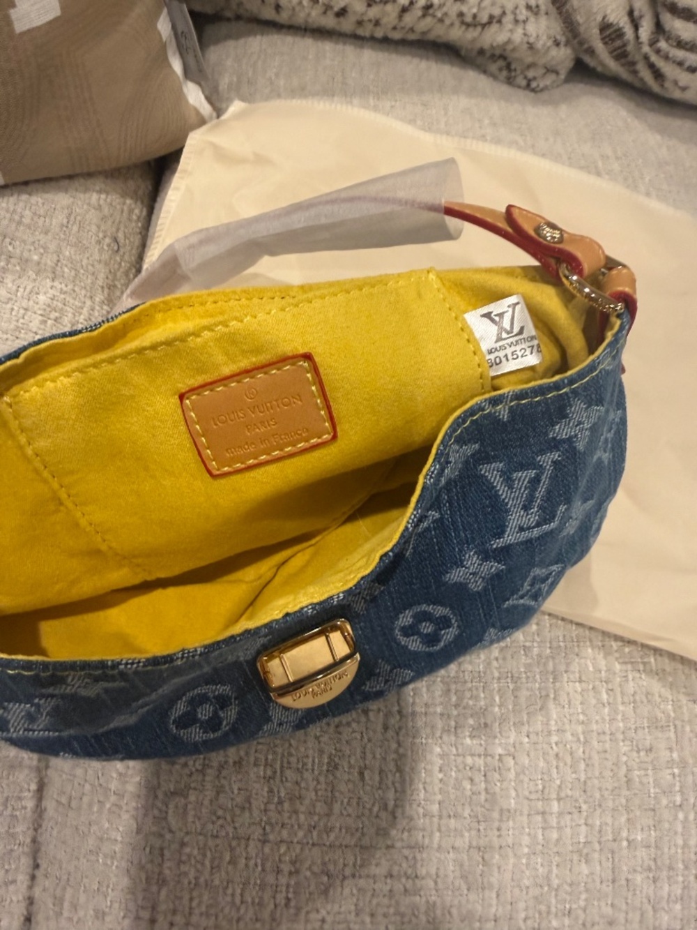 FASHION Bag, Very Soft Denim. - Picture 6 of 7